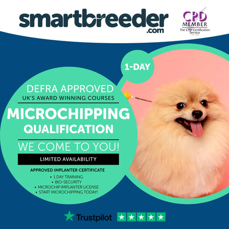  1-DAY DEFRA APPROVED MICROCHIPPING QUALIFICATION WE COME TO YOU! 2SS 